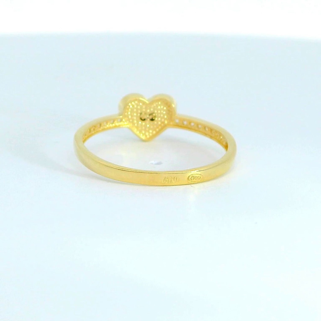 SORTIJA CORAZON ESMALTE