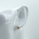 PEND.HEXAGONO BICOLOR 5MM PRESION OA