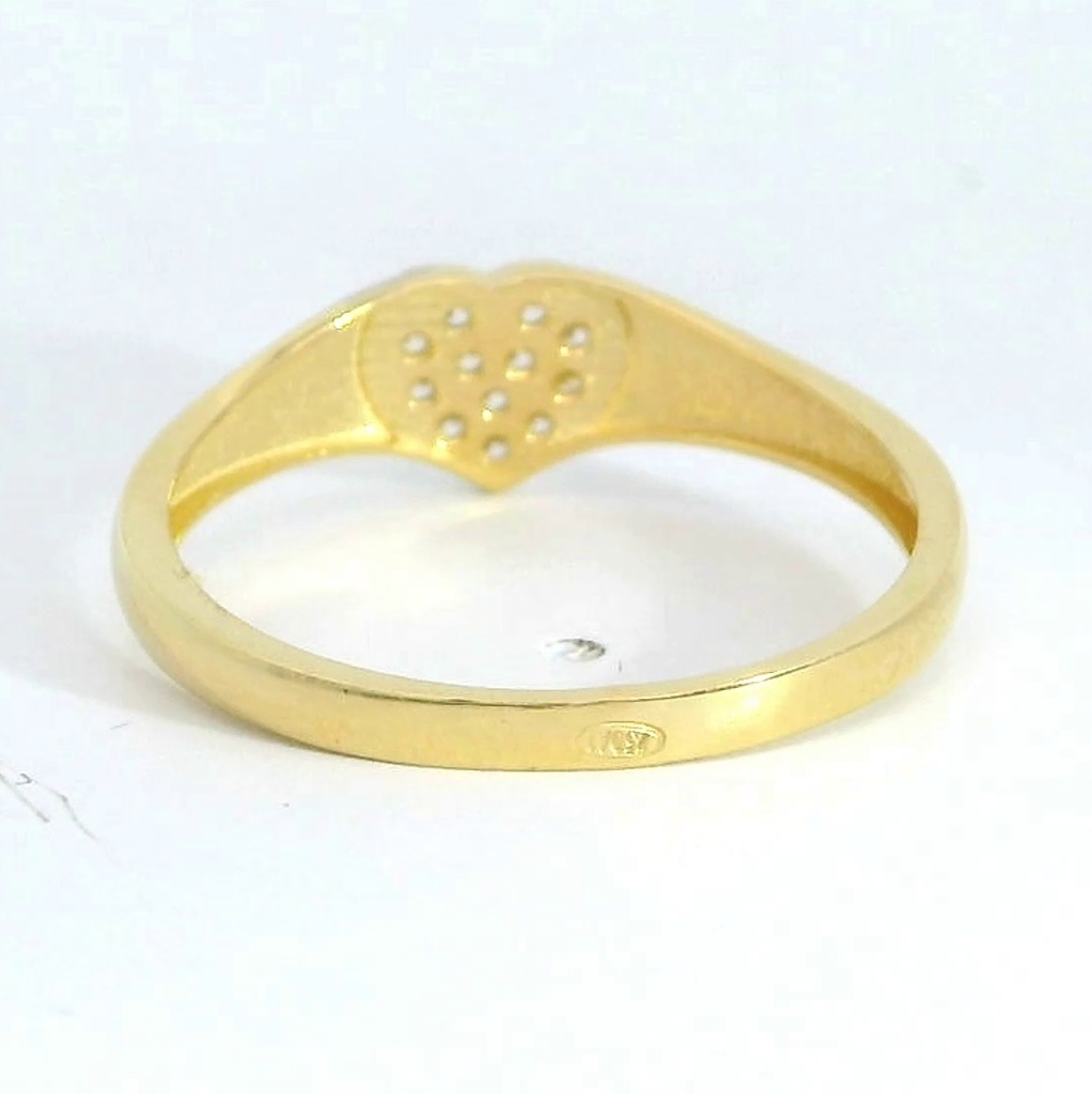 SORTIJA CORAZON DE CIRCONITAS.