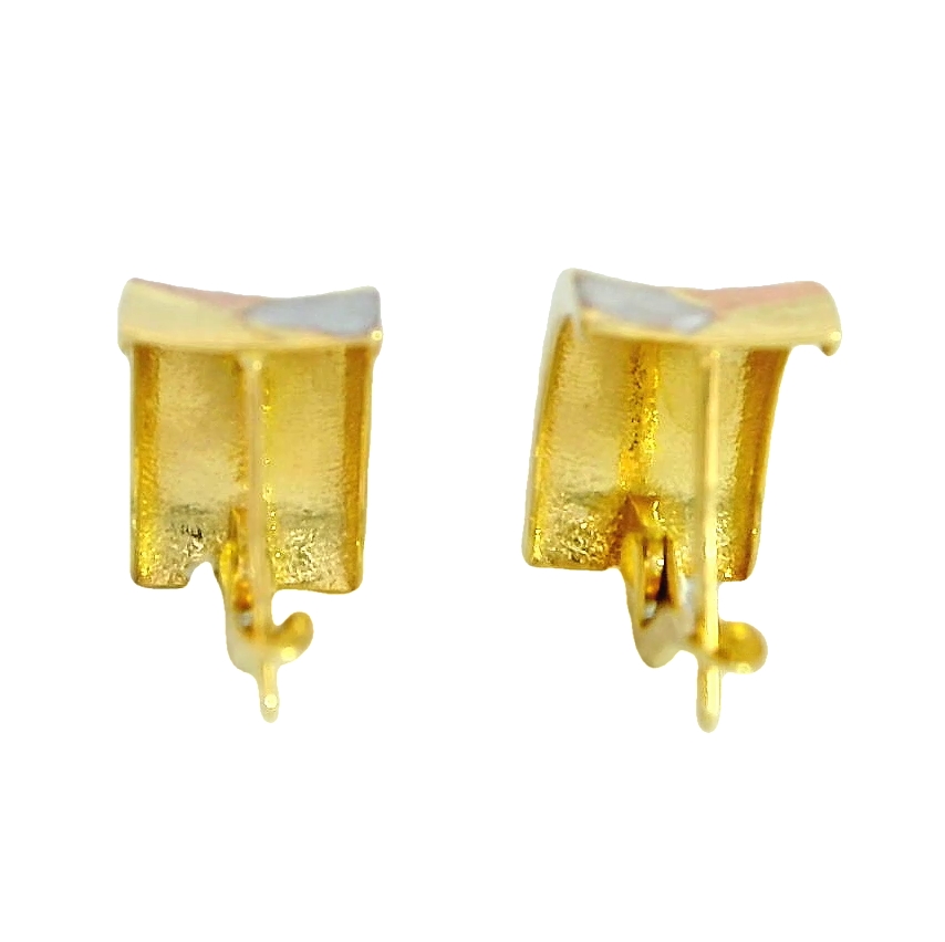 MEDIOS AROS TRICOLOR CIERRE  CATALAN.13X7MM.