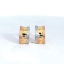 MEDIOS AROS TRICOLOR CIERRE  CATALAN.13x7MM.