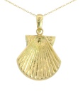 COLGANTE CONCHA COMPOSTELANA.18x15MM.