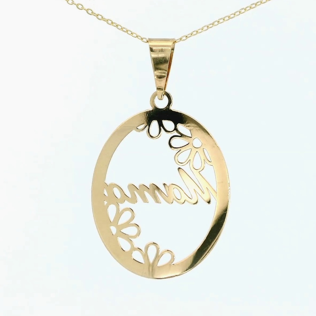 COLGANTE OVAL MAMA 19*15MM