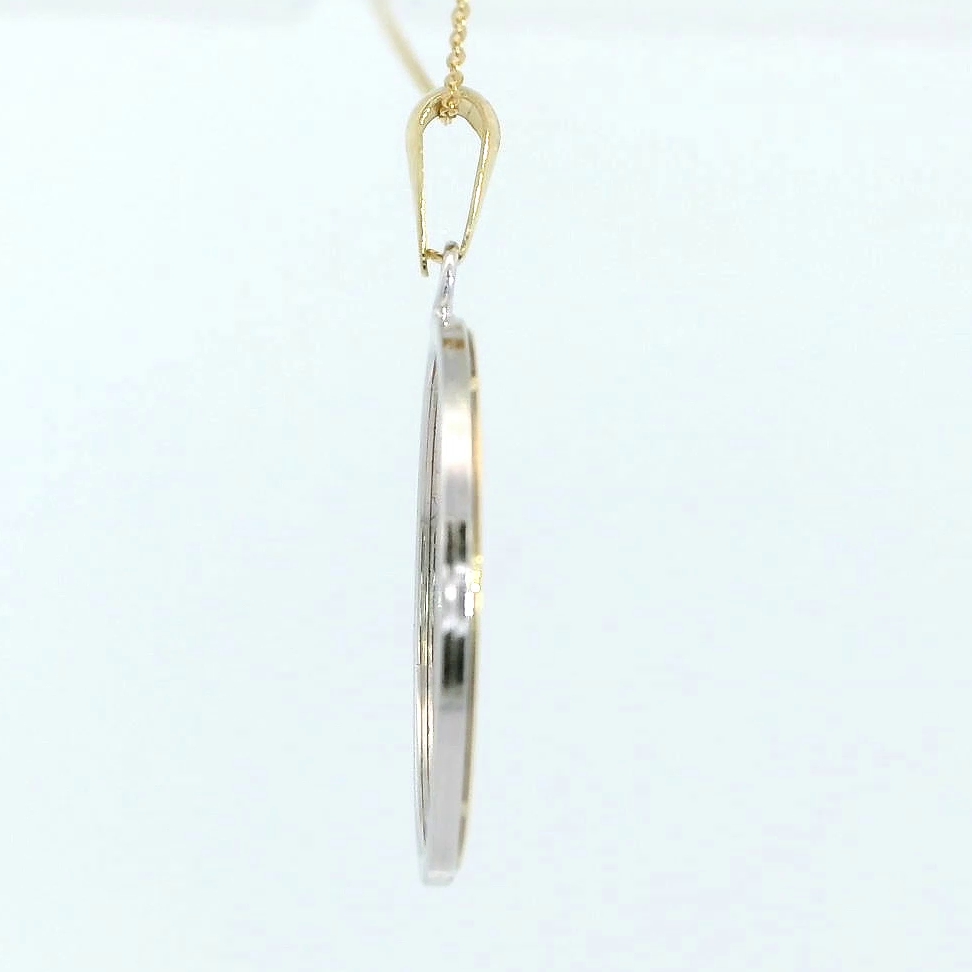 COLGANTE MAMA HUELLAS 17x24MM