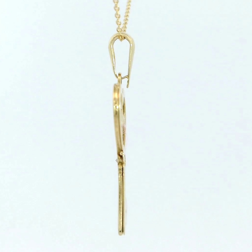 COLGANTE LLAVE MAMA CON ESMALTE. 18MM