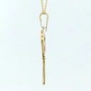 COLGANTE LLAVE MAMA CON ESMALTE. 18MM