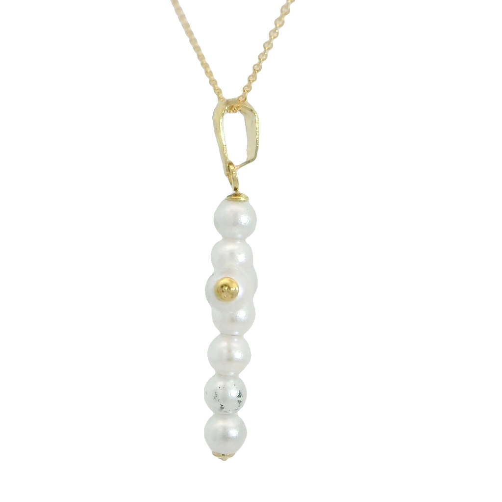 CRUZ  "PEARL SHELL" 3MM .20x14MM.
