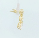 PENDIENTES TRES CIRCONITAS DE 4'5MM Y 6MM.18MM.
