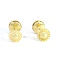 PENDIENTES CHATON ESTAMPACION 5MM.BRILLANTES H-SI 1 0.10 CT TW