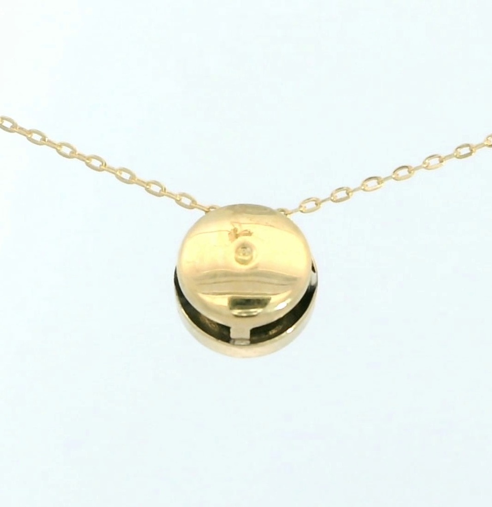 COLGANTE CHATON ESTAMPACION 6MM.BRILLANTE H-SI 1 0.10 CT