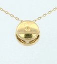 COLGANTE CHATON ESTAMPACION 5MM.BRILLANTE H-SI 1.0.07 CT