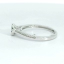 SORTIJA CUAJO BRILLANTES SI1-H .0.26 CT TW.