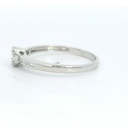 SORTIJA CUAJO BRILLANTES SI1-H .0.26 CT TW.