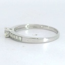 SORTIJA  BRILLANTES DI 10 RD 0.15 CT DI 1 RD SI-H 0.15 CT TW