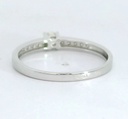 SORTIJA  BRILLANTES DI 10 RD 0.15 CT DI 1 RD SI-H 0.15 CT TW