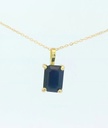 COLGANTE ZAFIRO 7x5MM.