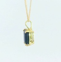 COLGANTE ZAFIRO 7x5MM.