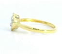 SORTIJA BRILLANTES DI 4 GB SI H 0.04 DI 2 RD SI H 0.016 26 SC 0.10 CT.0.16 CT TW