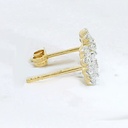 PENDIENTES BRILLANTES Di 20 RD 0.35 DI 2 RD SI H 0.16 CT.0.51 CT TW