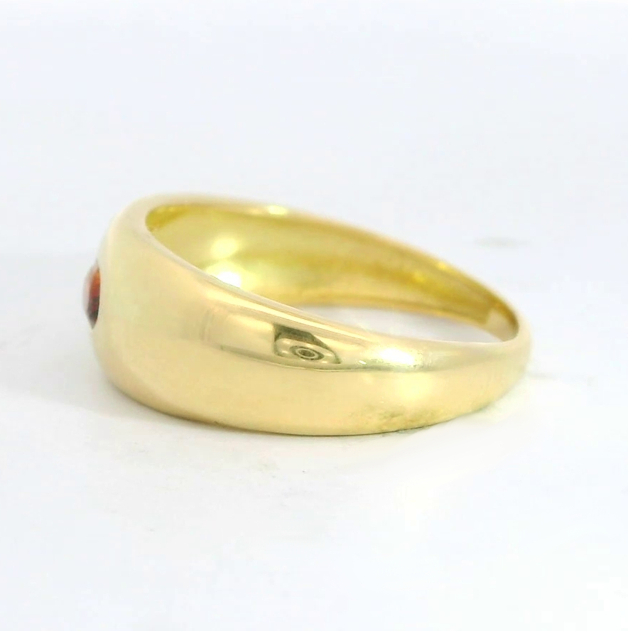 SORTIJA CON CITRINO DE 5x3MM