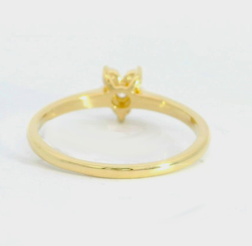 SORTIJA  BRILLANTES DI 1 EM 0.03 CT DI 5 SI-H 0.22 CT.0.25 TW