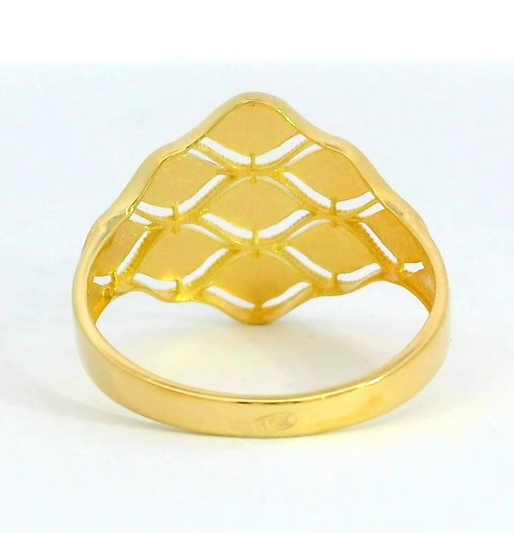 SORTIJA HOJAS TRICOLOR