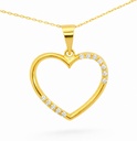 COLGANTE CORAZÓN  CON CIRCONITAS.15MM
