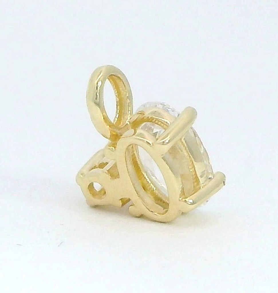COLGANTE OVAL 2 GARRAS 6X4MM.