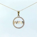 COLGANTE REDONDO MAMA CERCO PIEDRAS.15MM