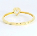 SORTIJA CIRCONITA CORAZON DE 5.5MM.9 KILATES