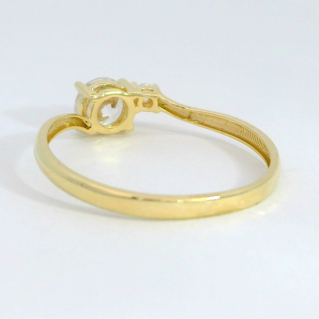 SORTIJA CIRCONITAS 2 GARRAS 5MM