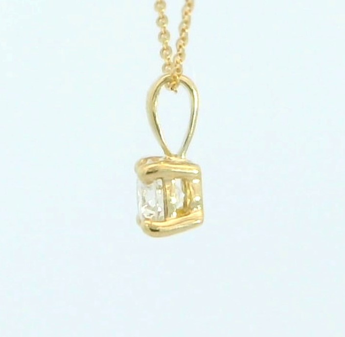 COLGANTE GARRA FUNDICION  5MM.BRILLANTE H-SI 1. 0.25 CT