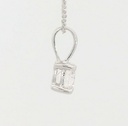COLGANTE GARRA FUNDICION  3MM.BRILLANTE H-SI 1.  0.05CT