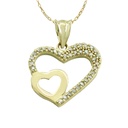 COLG.DOBLE CORAZON 15*14MM
