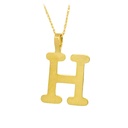 COLG.LETRA "H" LISA 10MM