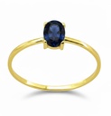 6x4MM OVAL SAPPHIRE 0.53 CT
