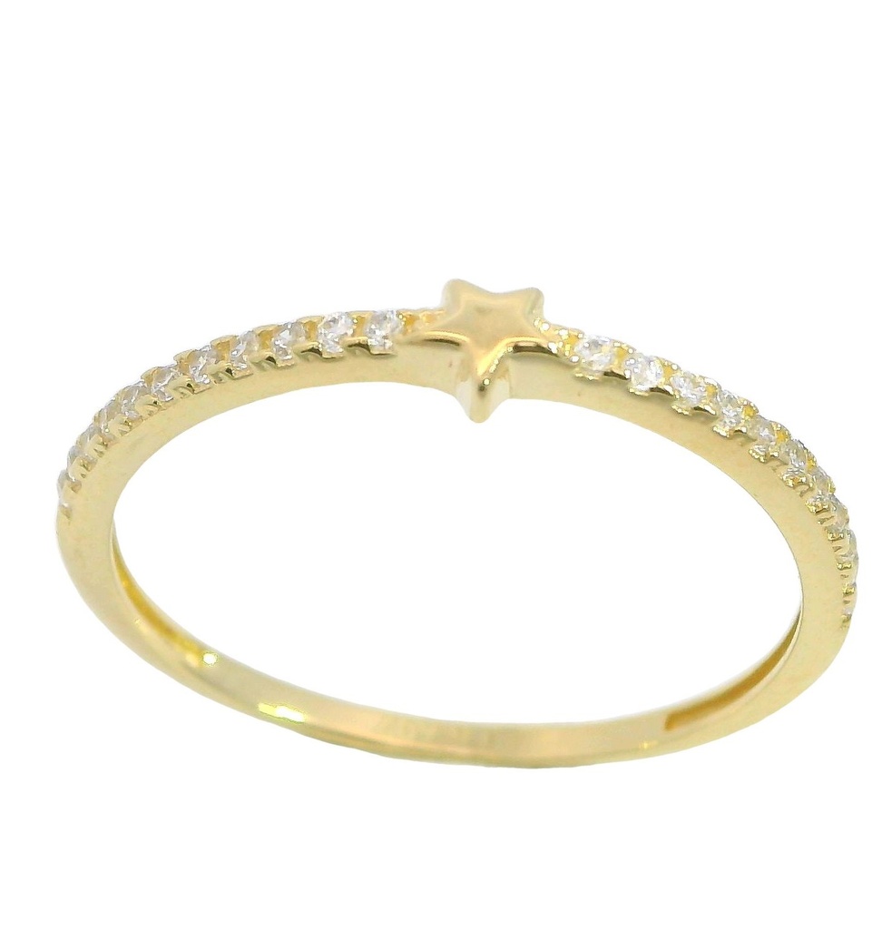 STAR AMD CZ RING.