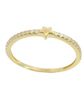 STAR AMD CZ RING.