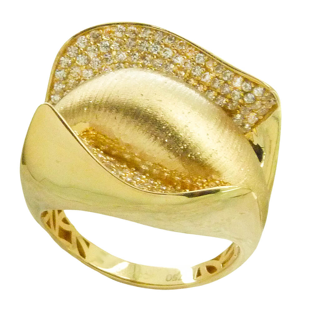 SATIN FINISH RING.