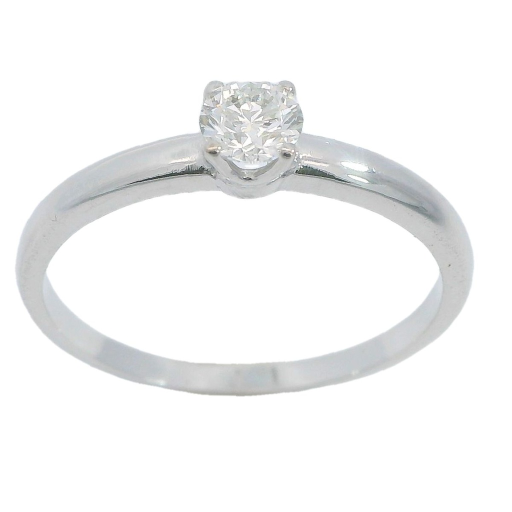 6.6 MM DIAMOND SOLITAIRE RING.0.11 CT.VS 2 H. IGI REPORT 