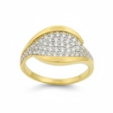 11MM RING WITH CZ.