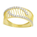 7'5MM GOLD RING WITH CZ