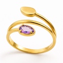 6x4MM AMETHYST RING.