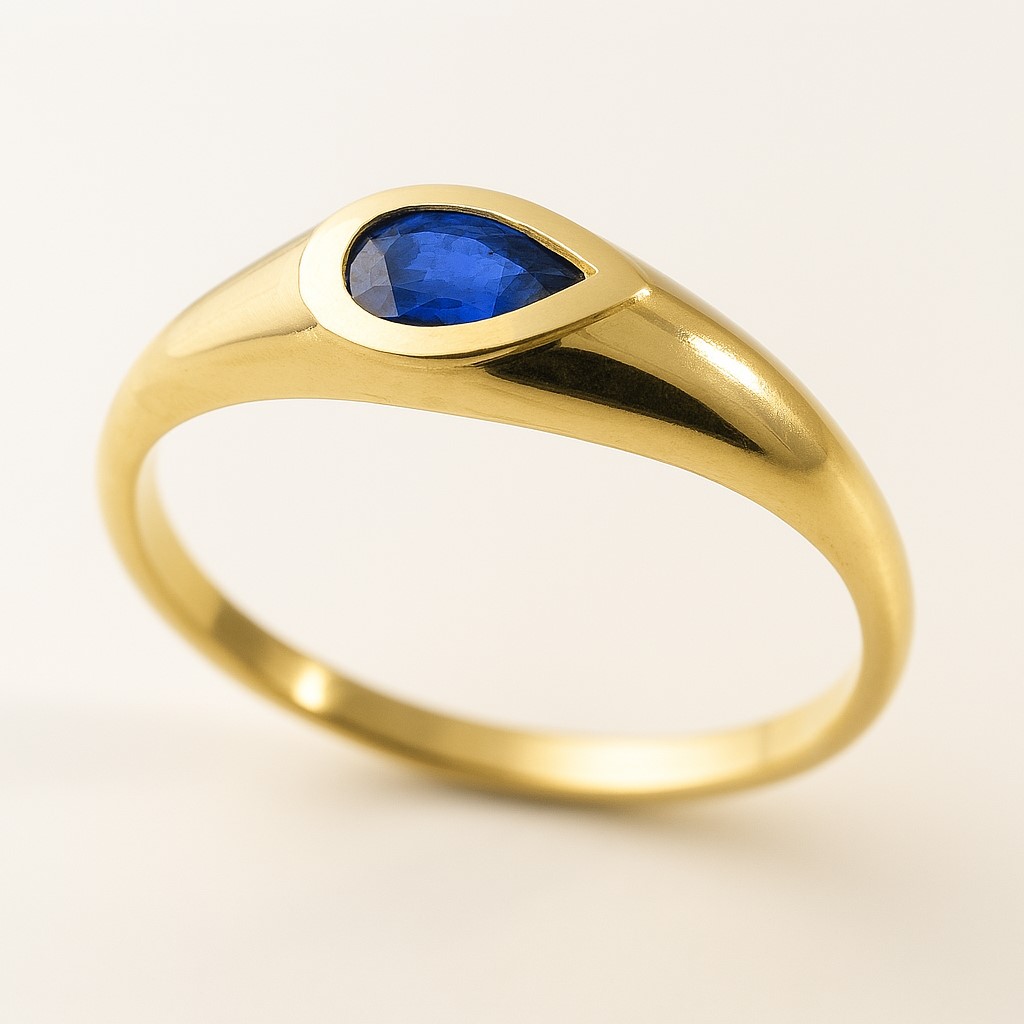 5x3MM SHAPPIRE RING.