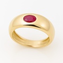 5x3MM OVAL RUBI RING.