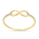 INFINITE RING WITH CZ