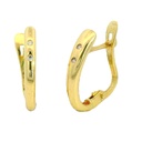 PENDIENTES MEDIO ARO DOBLE BANDA BICOLOR. (copia)