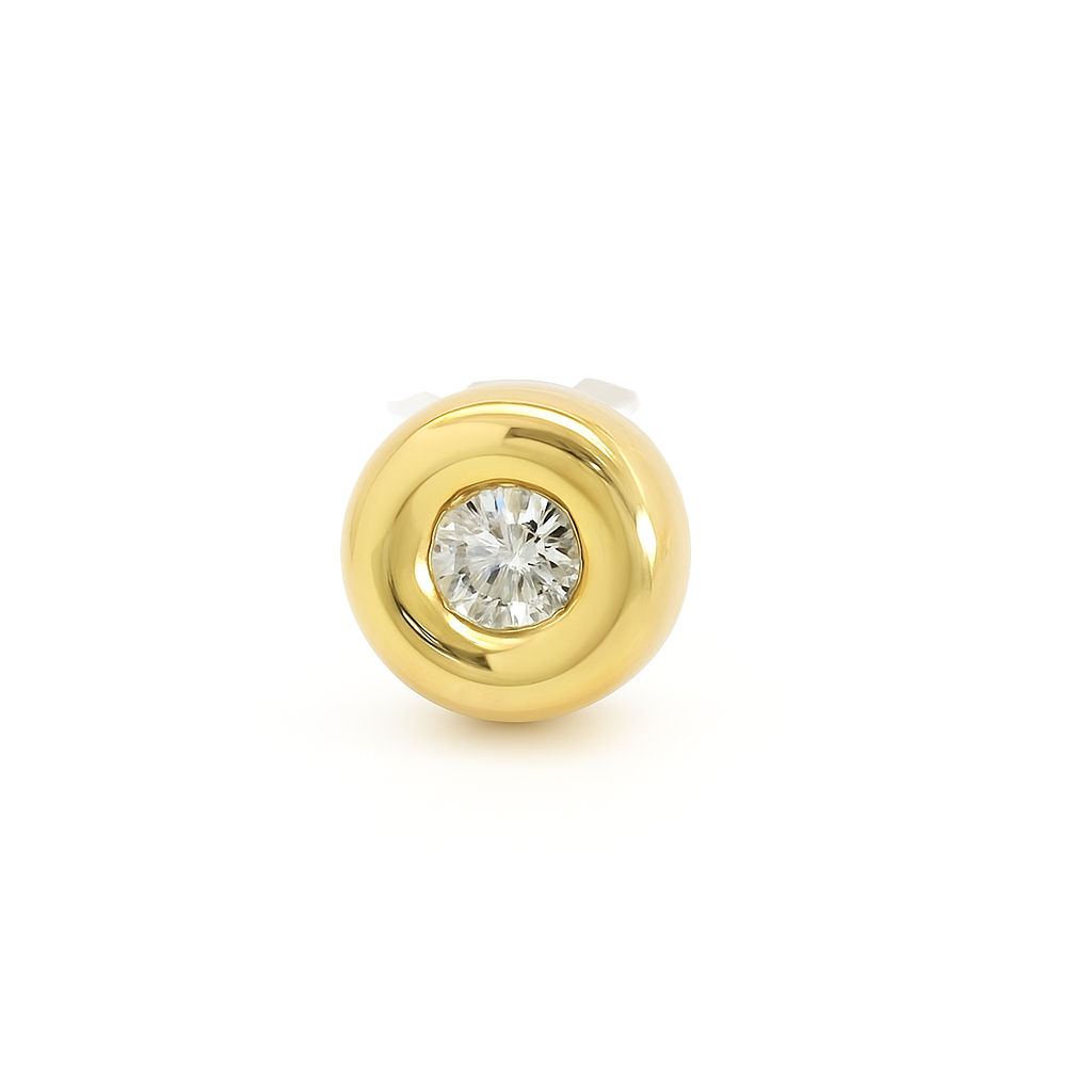 COLGANTE CHATON ESTAMPACION 5MM.BRILLANTE H-SI 1. 0.05CT