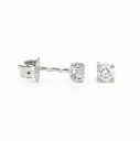 PENDIENTES GARRA FUNDICION DE 2'5MM.BRILLANTES H-SI 1. 0.10 CT TW