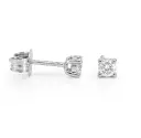 PENDIENTES GARRA FUNDICION DE 3MM.BRILLANTES H-SI 1. 0.14 CT TW